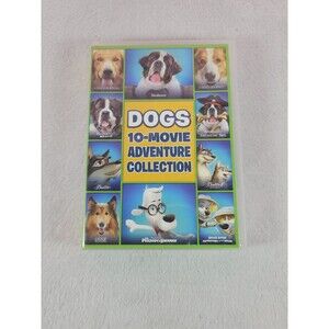DOGS 10-Movie Adventure Collection DVD Box Set Beethoven Balto 1 & 2 Lassie